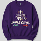 Dungeon Master Clowns and Jokers Sweatshirt