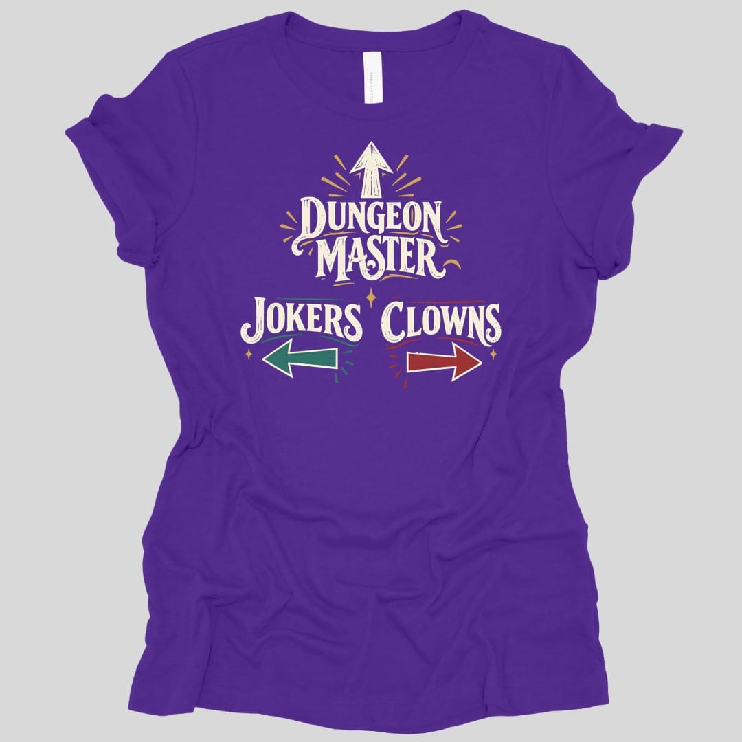 Dungeon Master Clowns and Jokers Women's T-shirt