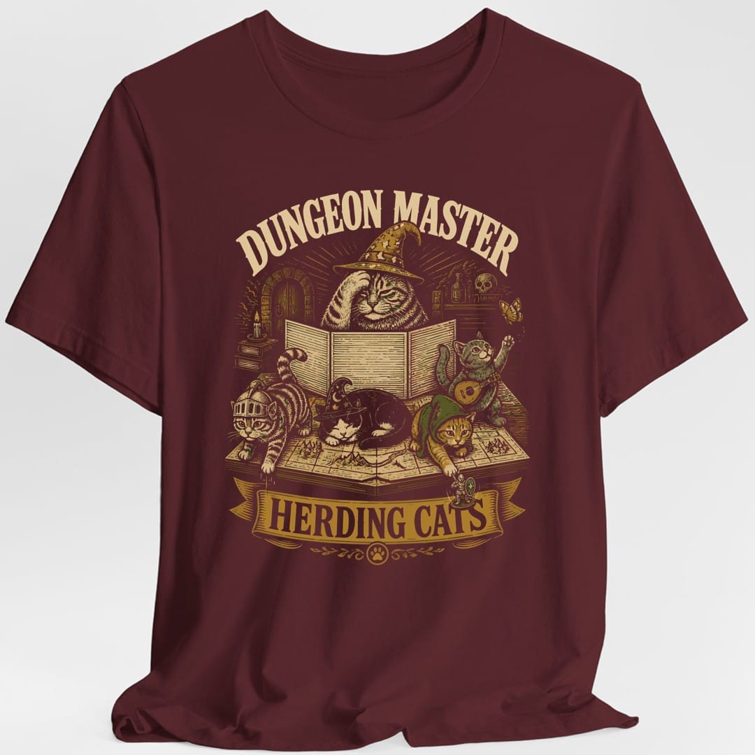 Dungeon Master Herding Cats T-Shirt