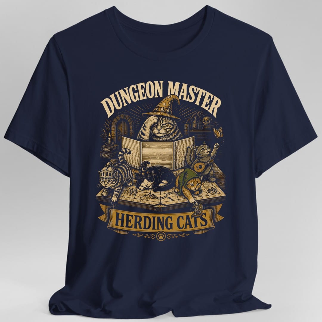 Dungeon Master Herding Cats T-Shirt