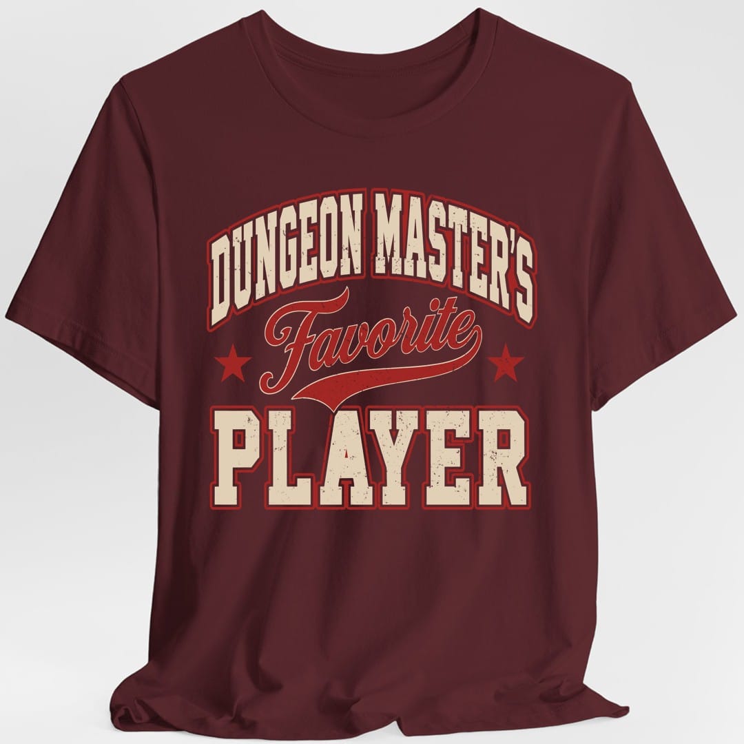 Dungeon Master's Favorite Player T-Shirt