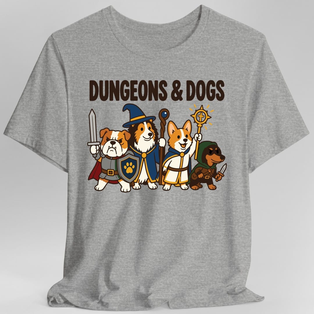 Dungeons & Dogs Adventuring Party T-Shirt