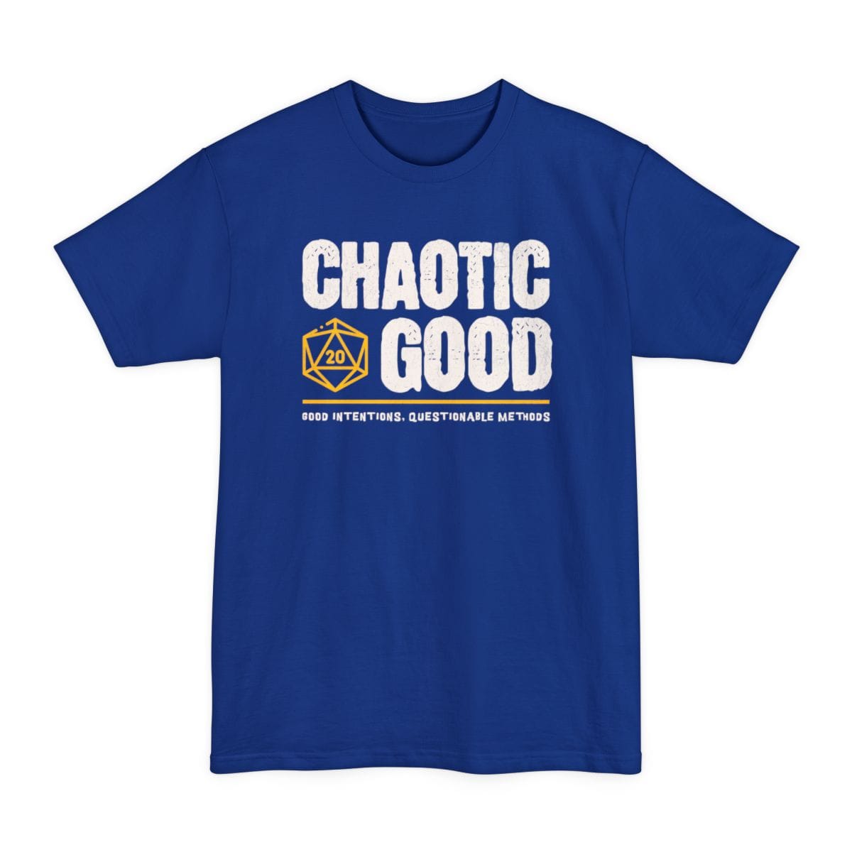 Chaotic Good Shirt - D&D Alignment Tall T-Shirt