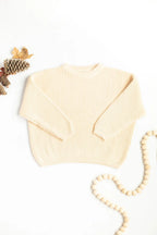 Hand embroidered Sweater Organic - Halloween theme