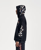 KH9083 Flowers Birds Embroidery Hoodie