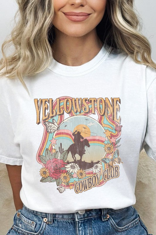 Cowboy Club Comfort Colors Graphic Tee T-Shirt