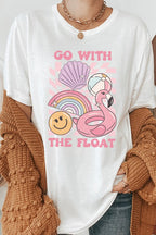 Go With The Float Pool Toys Floaty Graphic Tee T-Shirt