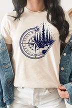 Forest River World Compass Navigator Graphic Tee T-Shirt