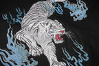 KH9817 Flaming White Tiger Hoodie