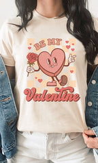 Candy Box Be My Valentine Graphic Tee