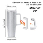 40oz Rough textured Shimmer Glitter Blank Sublimation Tumbler