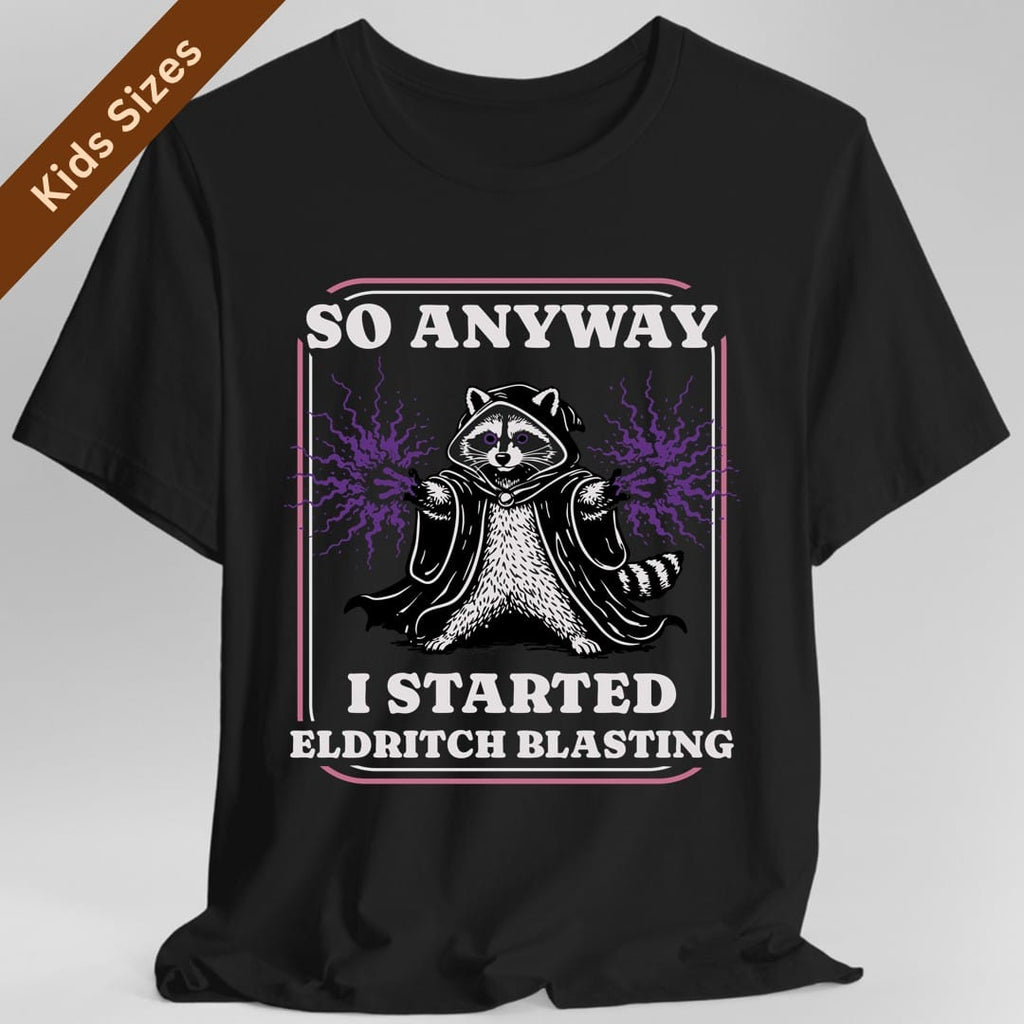 Eldritch Blast Warlock Kids T-Shirt