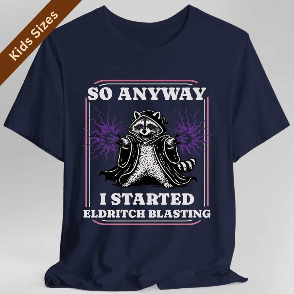 Eldritch Blast Warlock Kids T-Shirt