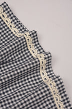Embroidered Yoke Eith Ruffle Sleeves  Dress