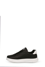 Black and White Contrast-Sole Walking Sneakers for Men | Wessi