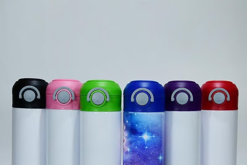 12oz Sublimation Sippy Cup replacement flip top lid (Lids Only)