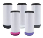 16oz 4 in 1 Blank Sublimation Can cooler Speaker Tumblers Straight Bluetooth music cup stainless steel vacuum insulated Beer Cola Coolers