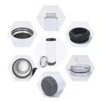 Float Drink And & Repeat 16oz 4 in 1 Blank Can cooler Speaker Tumblers Bluetooth music cup stainless steel Coolers