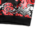 SW9060 Red Oni Embroidered Sweater