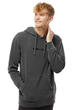 Faith > Fear Unisex Pigment-Dyed Hoodie Sweatshirt