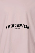 Faith Over Fear Unisex Garment-Dyed Tee
