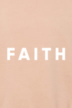 Faith Unisex Pigment-Dyed Crewneck Sweatshirt