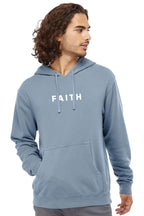 Faith Unisex Pigment-Dyed Hoodie Sweatshirt