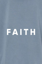Faith Unisex Pigment-Dyed Hoodie Sweatshirt