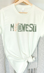 Midwest Floral Western Graphic Tee T-Shirt