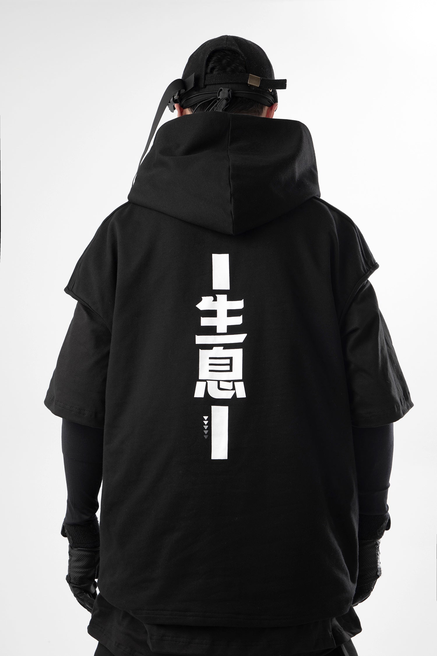 JX "All Business" Short Sleeves Hoodie