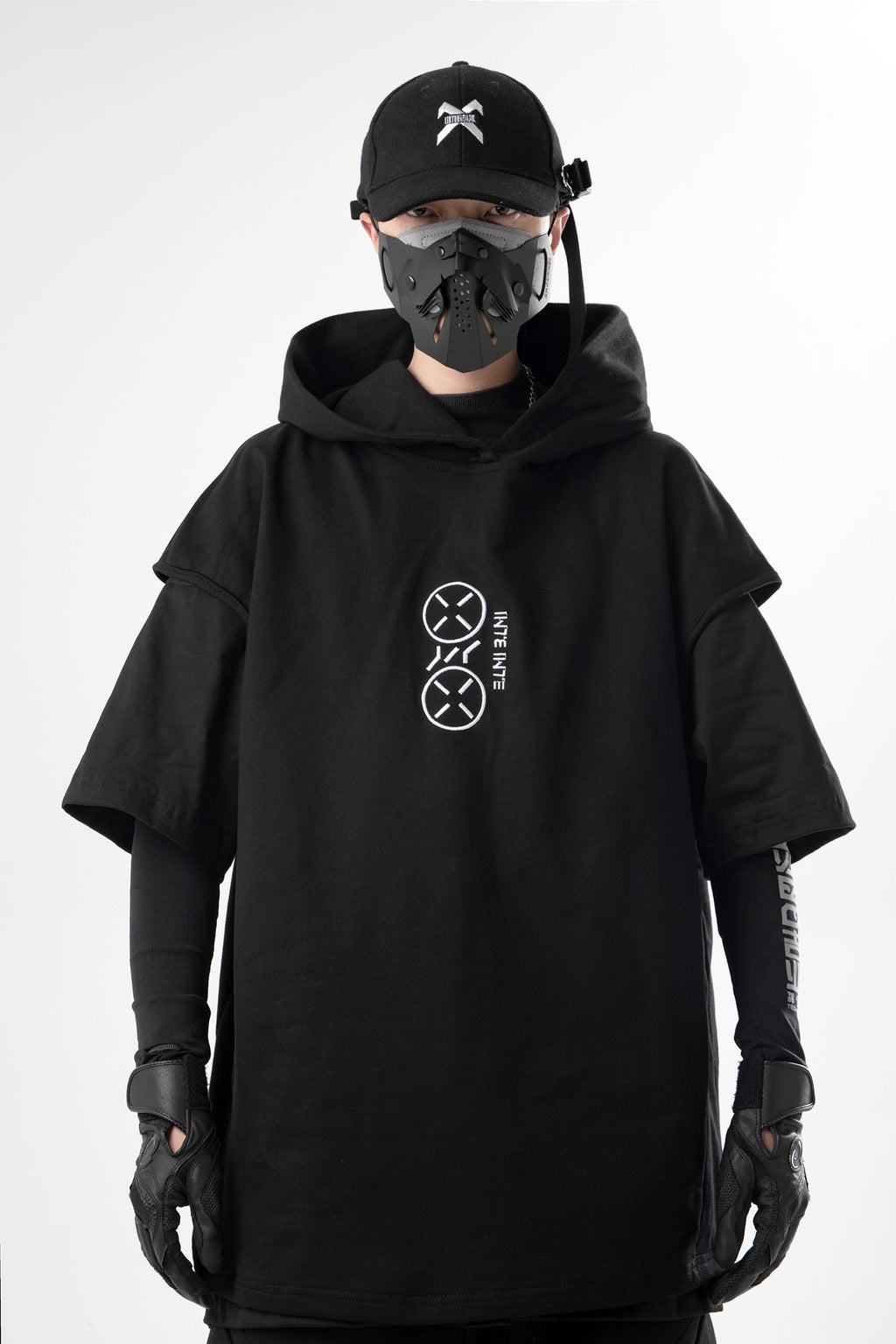 JX "All Business" Short Sleeves Hoodie
