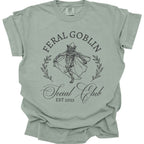 Feral Goblin Social Club T-shirt - Comfort Colors