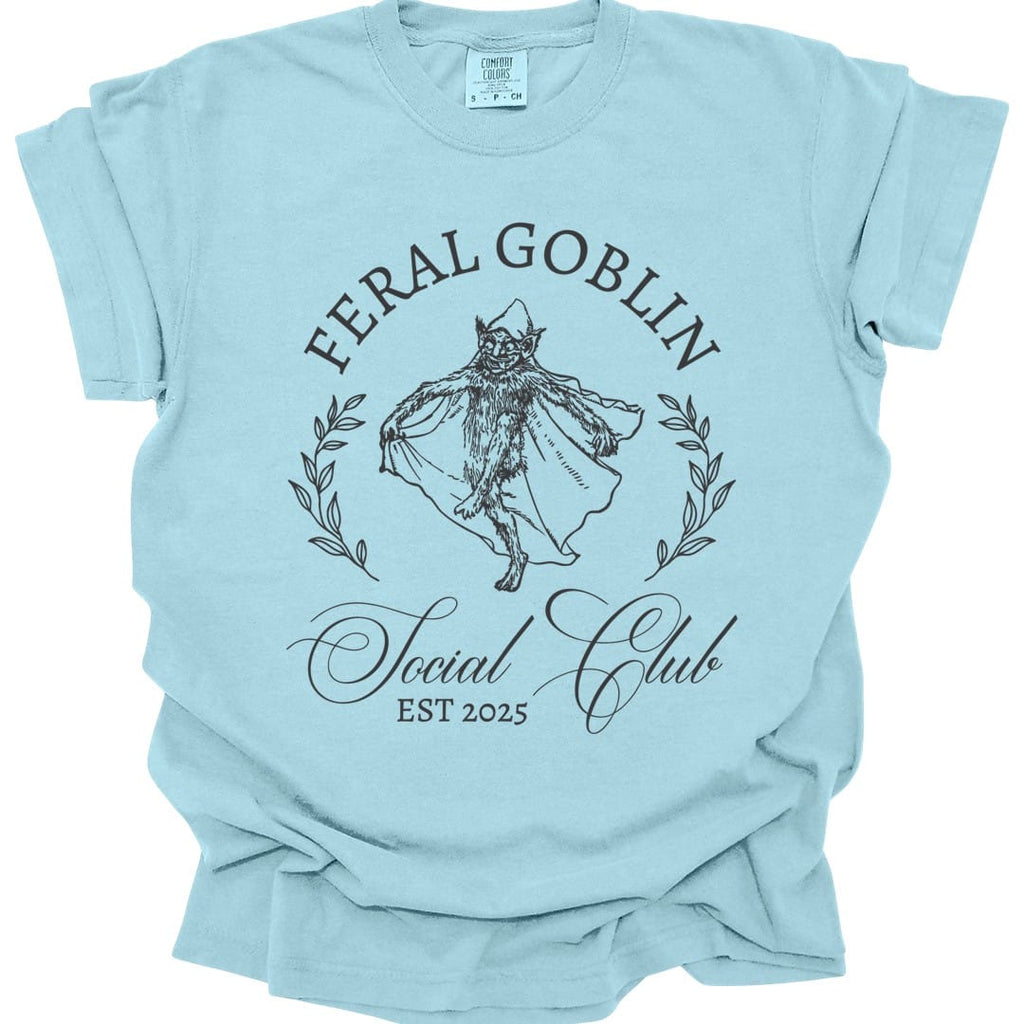 Feral Goblin Social Club T-shirt - Comfort Colors