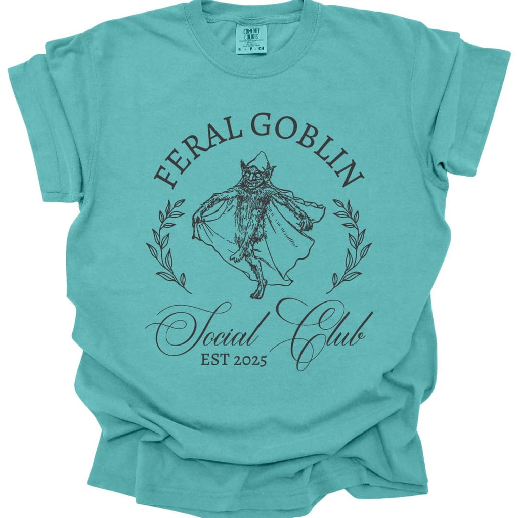 Feral Goblin Social Club T-shirt - Comfort Colors