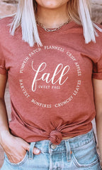 Fall Favorites Circle PLUS Graphic Tee T-Shirt