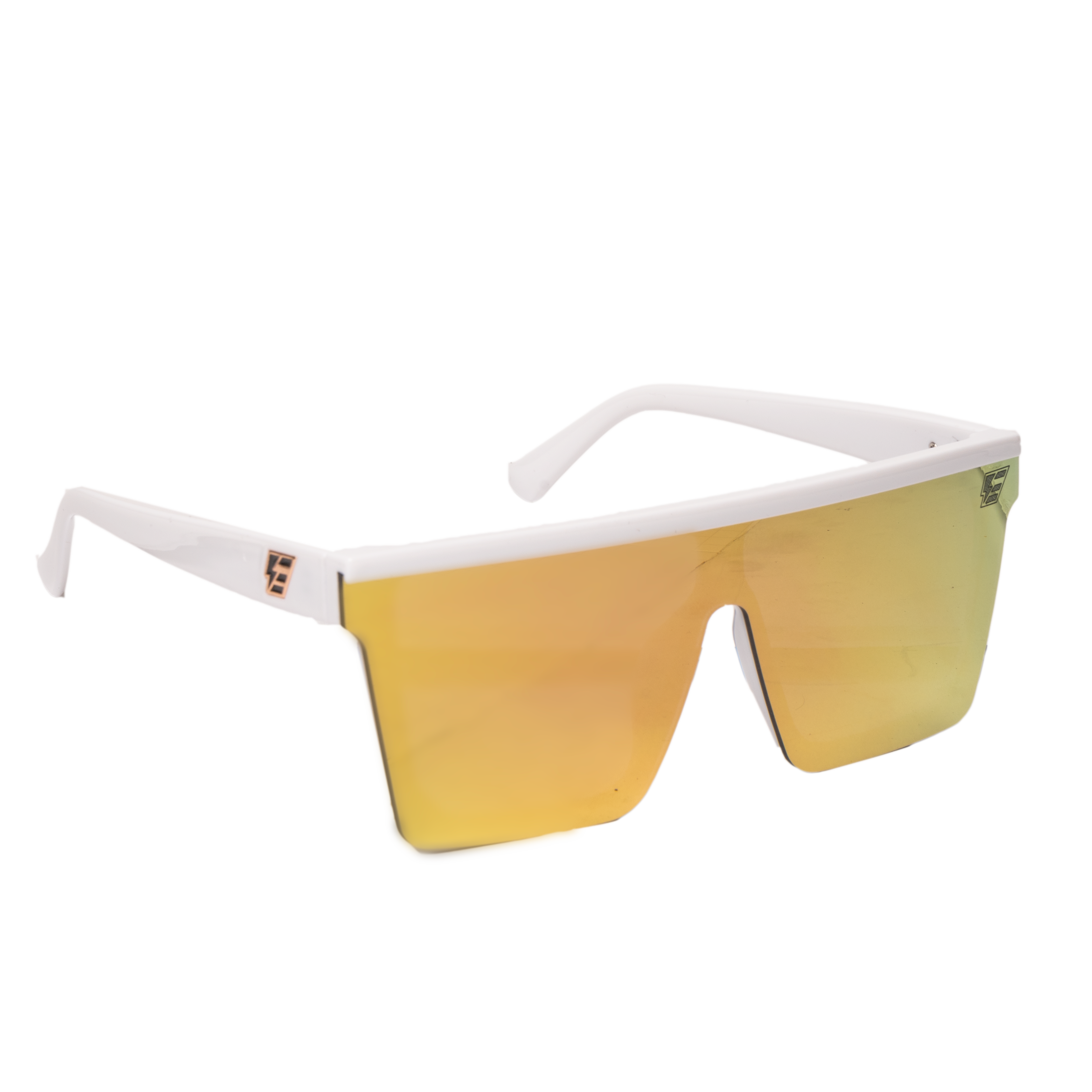 Afterhour White Frame/Champagne Lens