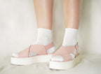 tittimitti 100% Organic Mercerized Cotton "Filo di Scozia" Women's Socks 1 Pair. Made in Italy