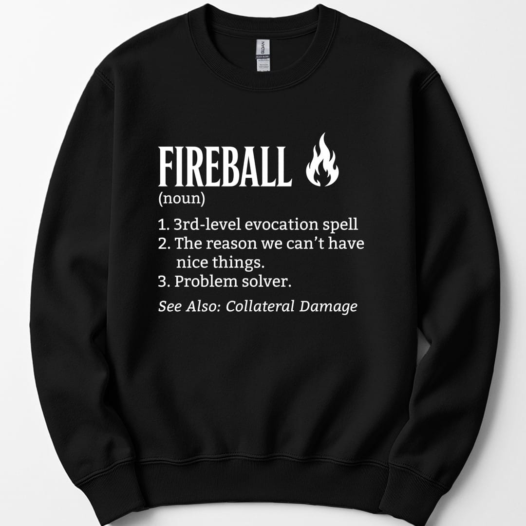 Fireball Definition Sweatshirt