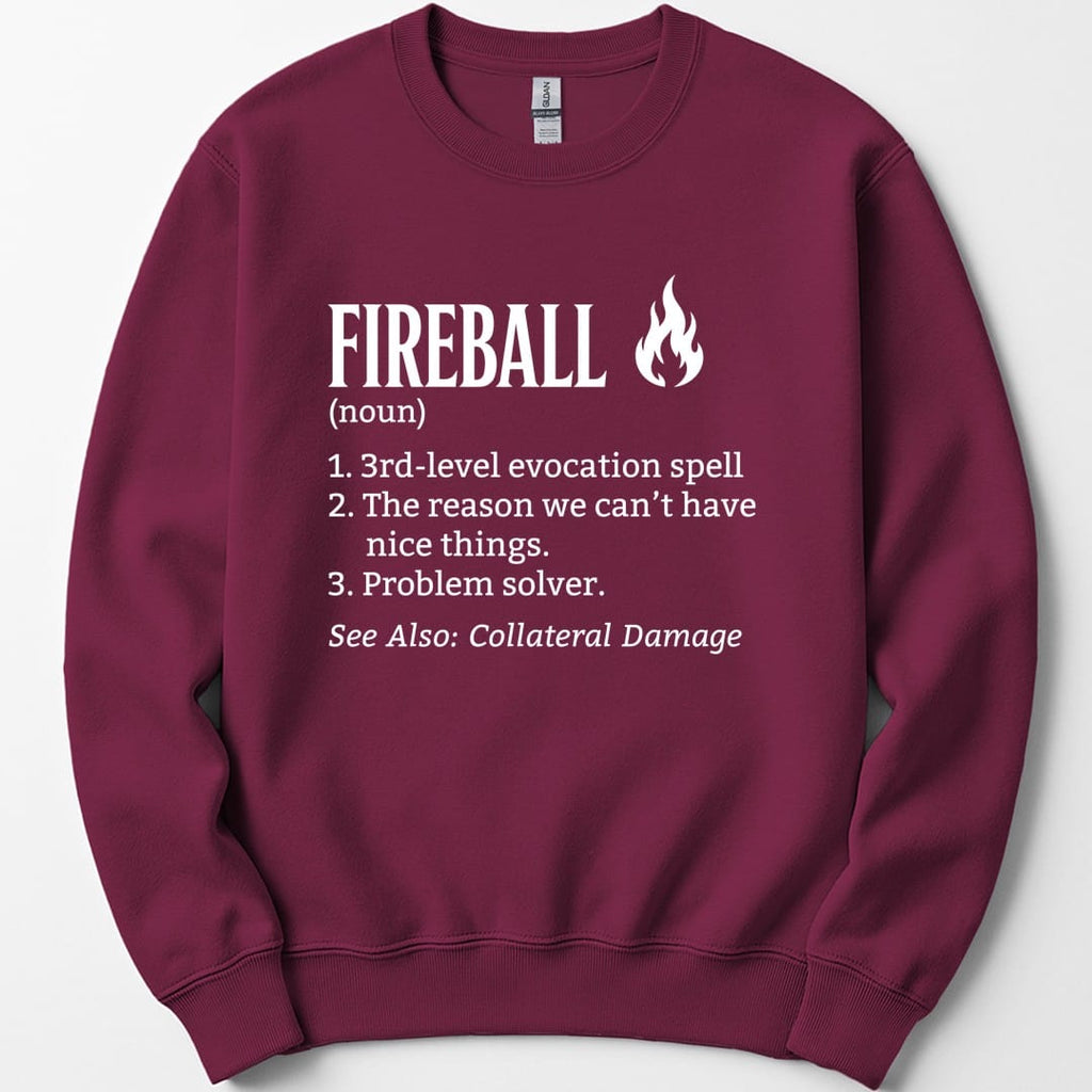 Fireball Definition Sweatshirt