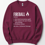 Fireball Definition Sweatshirt