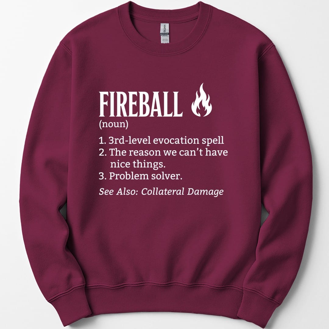 Fireball Definition Sweatshirt