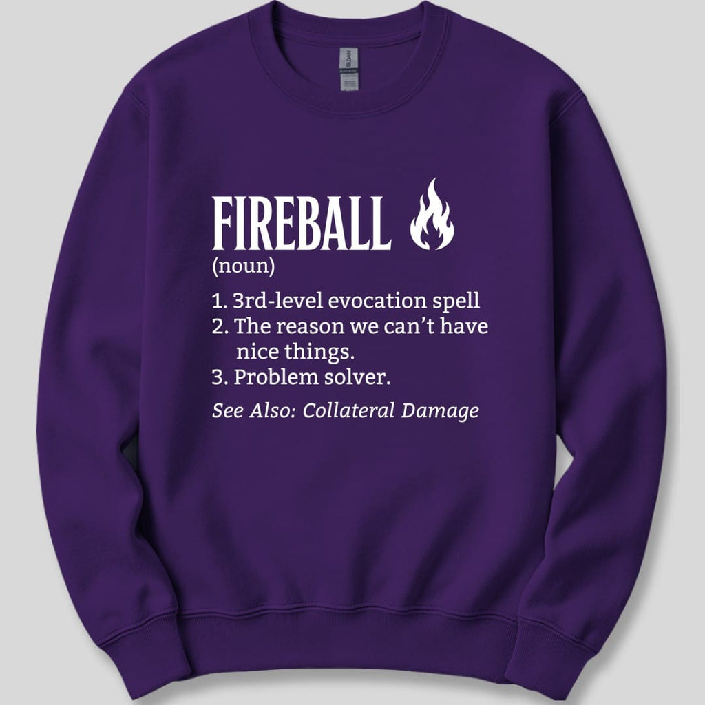 Fireball Definition Sweatshirt