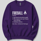 Fireball Definition Sweatshirt