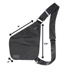 Essential Smell Proof Crossbody Bag - Fashionable, Discreet + Hidden Lock (FireBar Labs x PBAL)