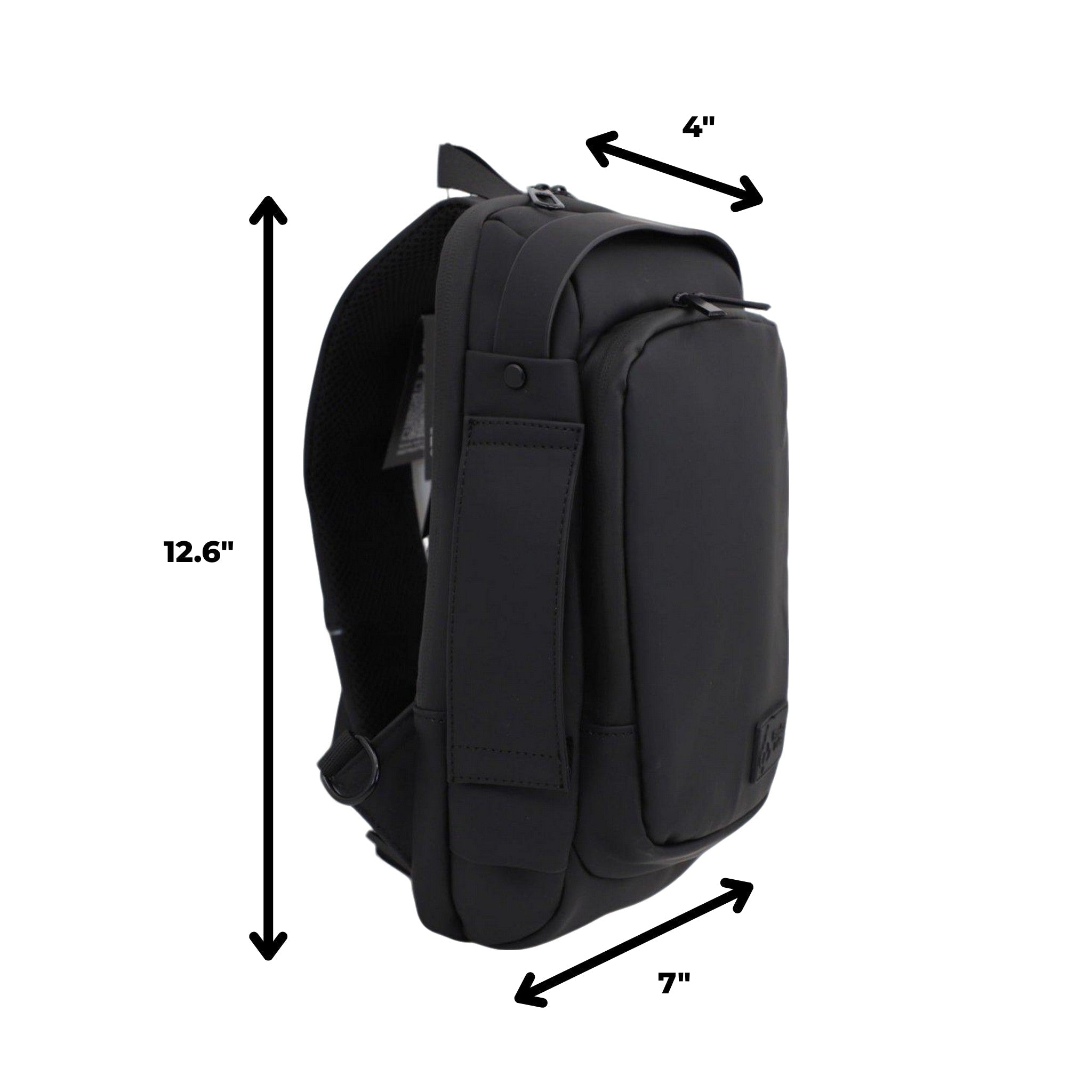 Executive Tech Smell Proof Crossbody w/USB-C Fast Charge Port + Hidden Lock (FireBar Labs x PBAL)