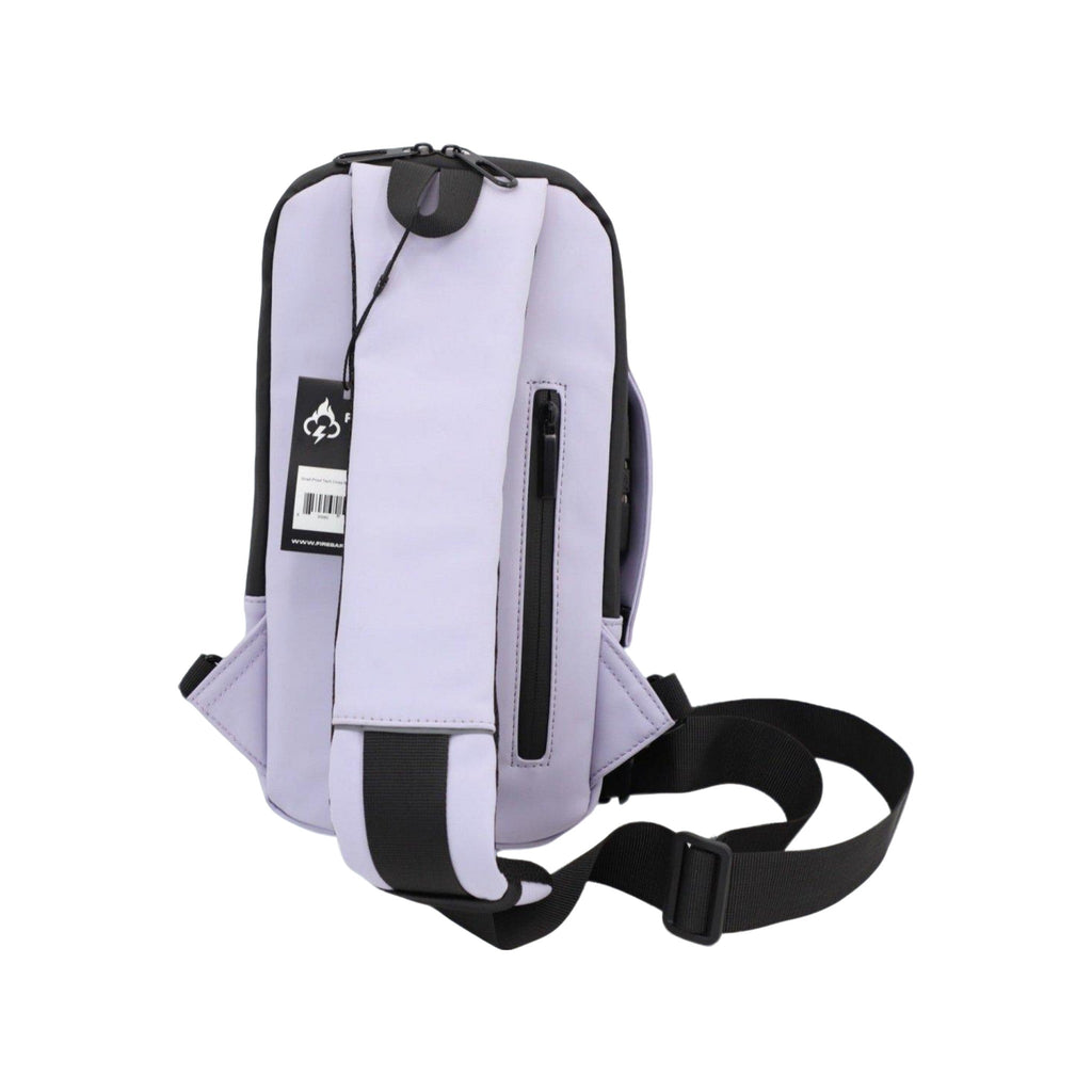 Executive Tech Smell Proof Crossbody w/USB-C Fast Charge Port + Hidden Lock (FireBar Labs x PBAL)