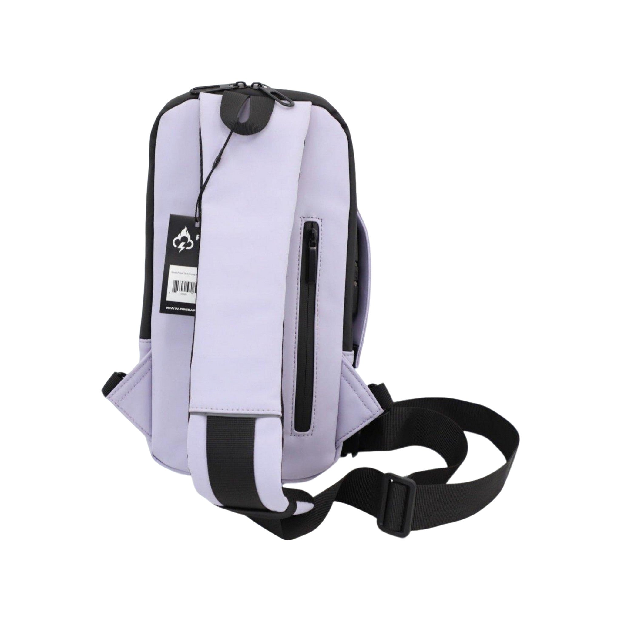 Executive Tech Smell Proof Crossbody w/USB-C Fast Charge Port + Hidden Lock (FireBar Labs x PBAL)