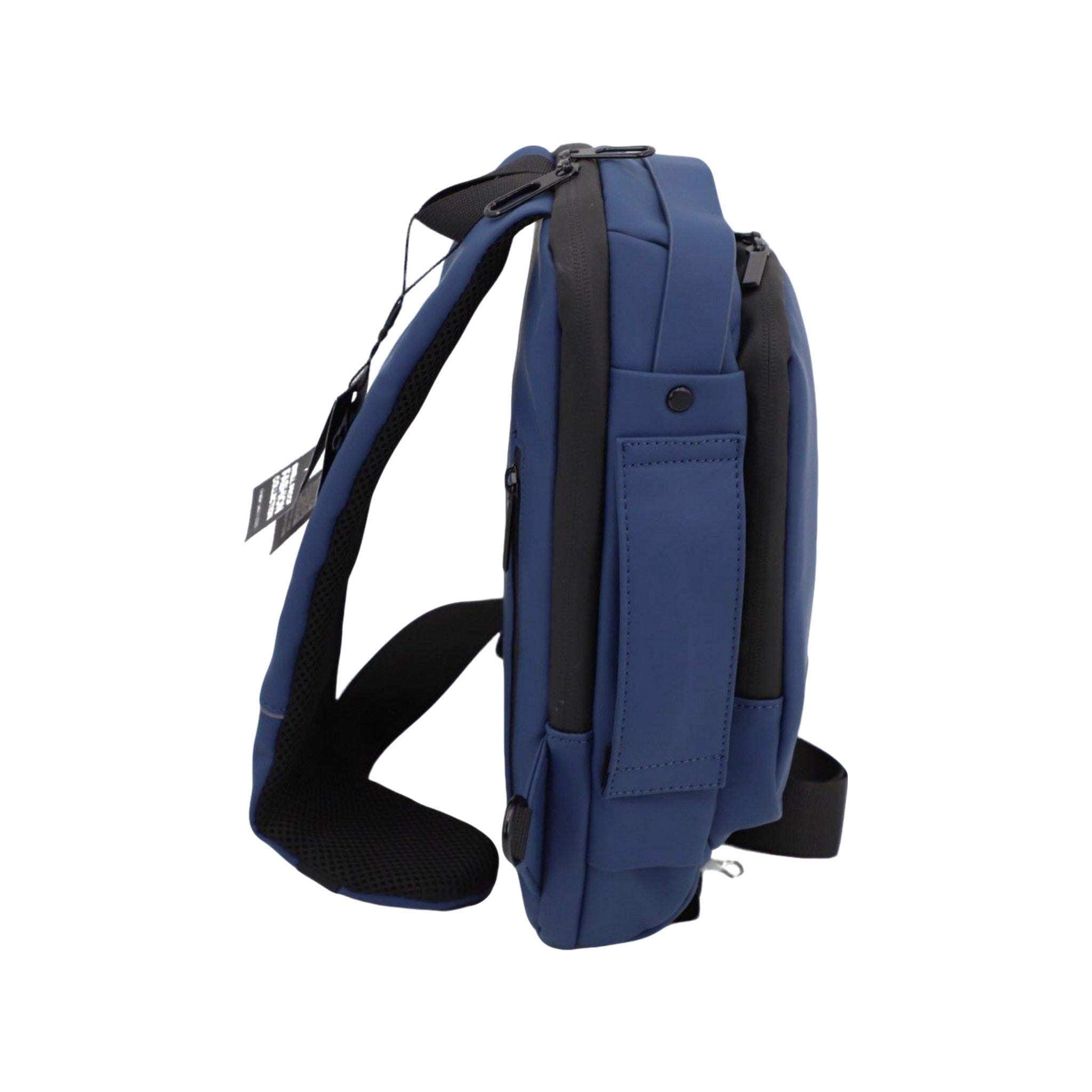 Executive Tech Smell Proof Crossbody w/USB-C Fast Charge Port + Hidden Lock (FireBar Labs x PBAL)