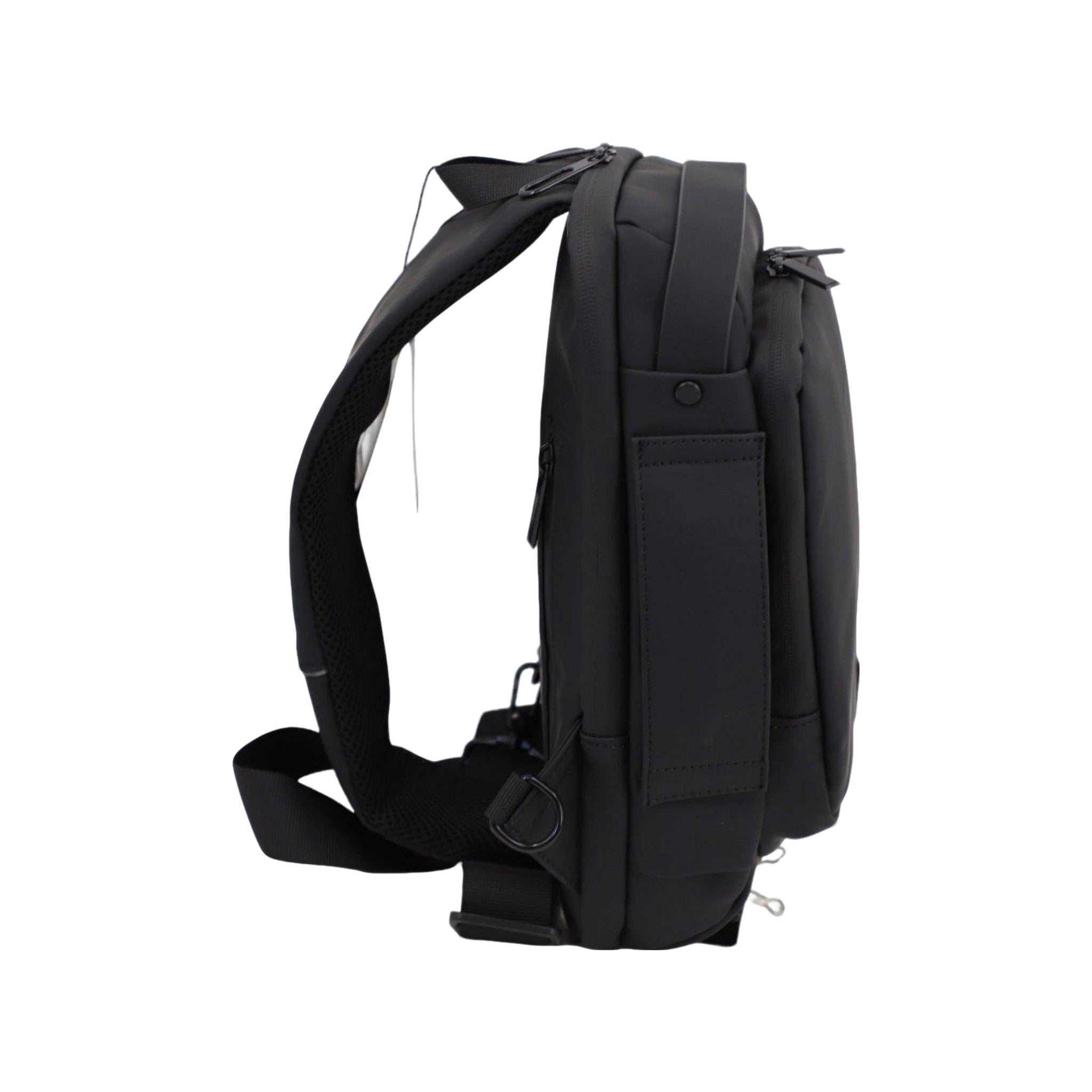 Executive Tech Smell Proof Crossbody w/USB-C Fast Charge Port + Hidden Lock (FireBar Labs x PBAL)