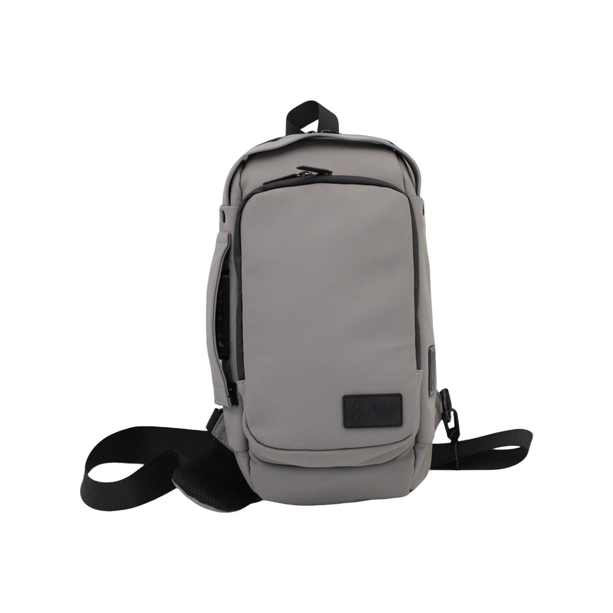 Executive Tech Smell Proof Crossbody w/USB-C Fast Charge Port + Hidden Lock (FireBar Labs x PBAL)
